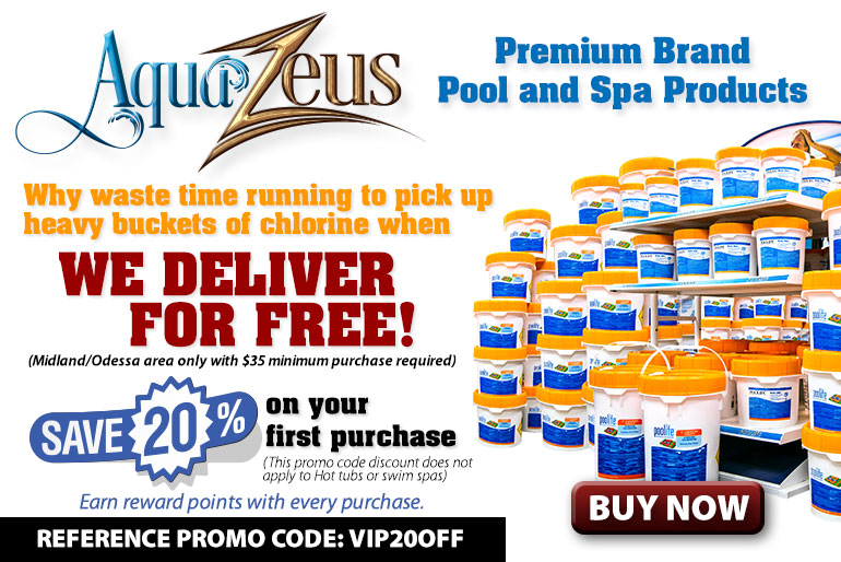 to Amazon Hot Tubs! (432) 6991999